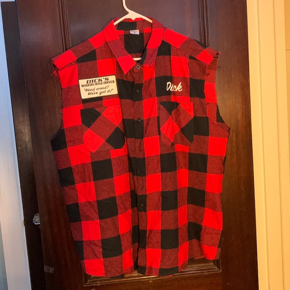 Funny Spirit Halloween Sleeveless Flannel